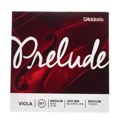 D'Addario | Prelude J910-MM | Jeu de cordes d'alto medium 15"–16"