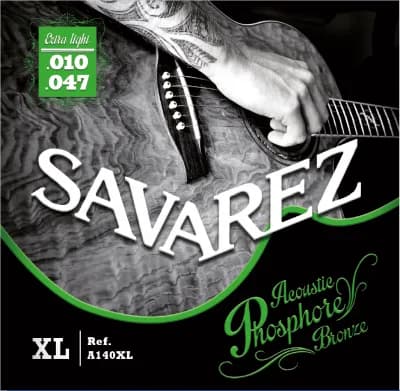 Savarez | Acoustic Phosphore Bronze A140XL | Extra Light 010-047