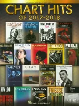 Hal Leonard | Chart Hits of 2017-2018