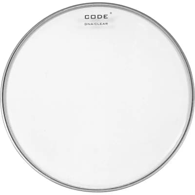 Code Drumheads | DNA Clear | Transparente 10"