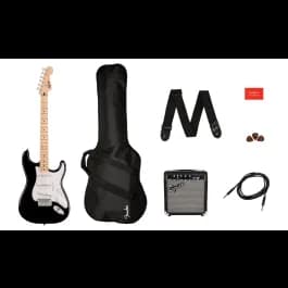 Squier | Sonic Stratocaster Pack | MN Black