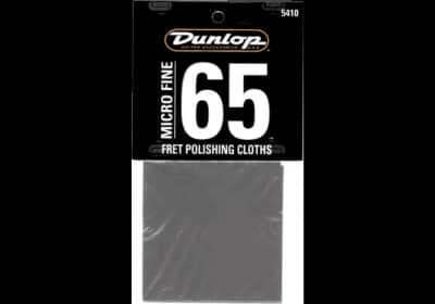 Dunlop | 5410 Micro Fine 65 Fret Polishing Cloth | (2 pièces)