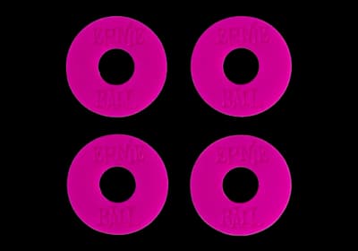 Ernie Ball | 5618 Strap Blocks | Violet (Pack de 4)