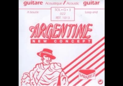 Savarez | Cordes pour Guitare Acoustique Argentine G3 .022w | À l'unité
