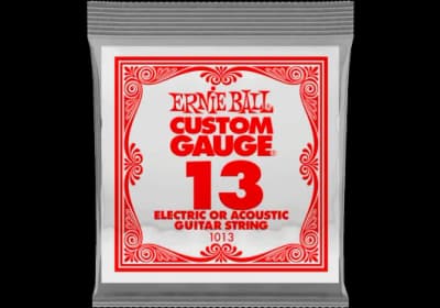 Ernie Ball | Plain Steel .013 | À l'unité