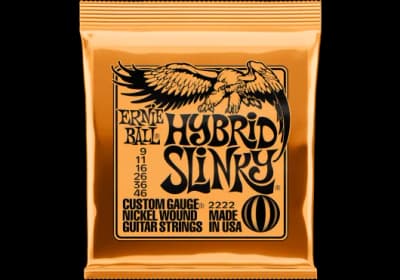 Ernie Ball | 2222 Hybrid Slinky | Orange
