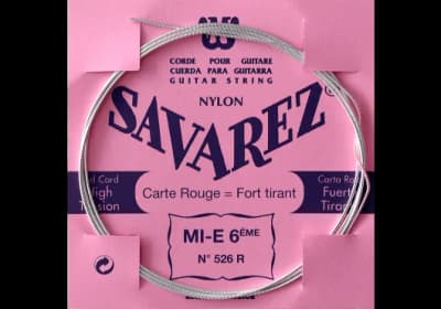 Savarez | 526R | Mi 6ème Rouge