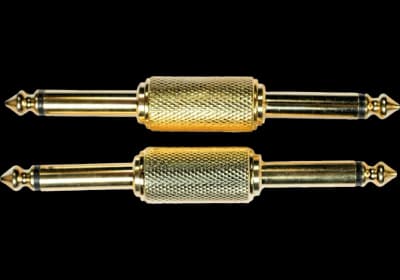 Yellow Cable | AD02 | Adaptateur Jack Mâle/Jack Mâle (Lot de 2)