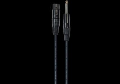 Yellow Cable | M01J | Jack Mâle TS / XLR Femelle 1m