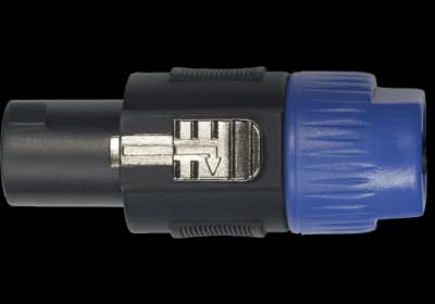 Yellow Cable | Fiche Speakon Male 4 Points | Lot de 2