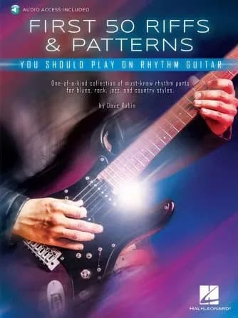 Hal Leonard | First 50 Riffs & Patterns You Should Play on Rhythm Guitar