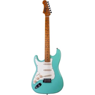 Jet Guitars | JS-300 Roasted Maple | Sea Foam Green Gaucher