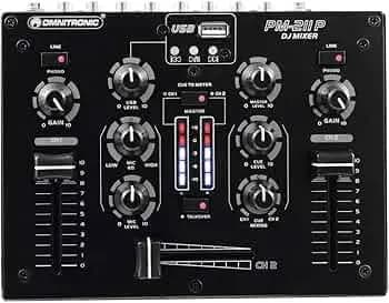 Omnitronic | PM-211P | Noir