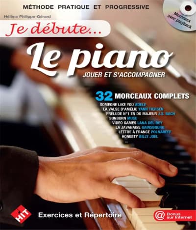 Hélène Philippe-Gérard | Je débute le Piano (+CD)