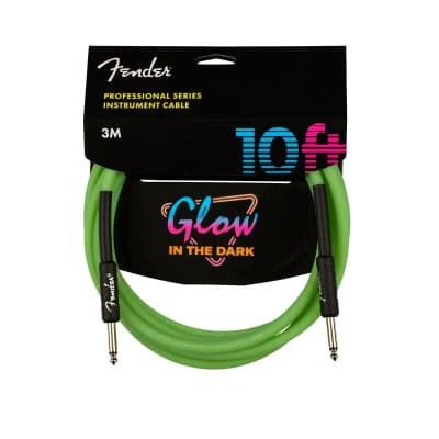 Fender | Professional Glow in the Dark | Vert 3 m Droit - Droit