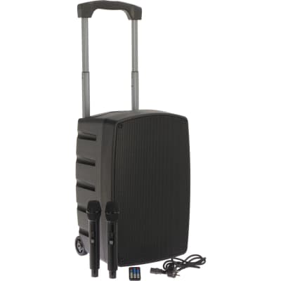 Algam Audio | TR12-BT | Enceinte trolley 12" 120 W batterie + 2 micros UHF