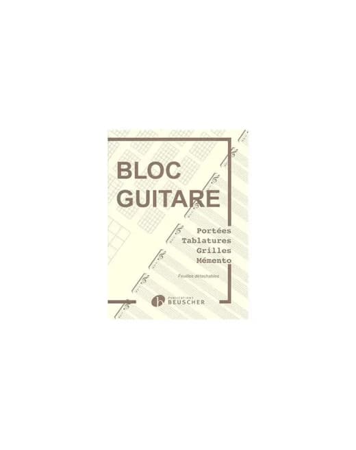Paul Beuscher | Bloc Guitare - Tablatures Grilles et Chord Boxes