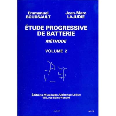 Boursault/Lajudie | Etude Progressive de Batterie Vol.2