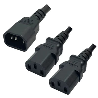 Valueline | Câble d'Alimentation IEC-320-C14 - IEC-320-C13 | 2 m | Noir