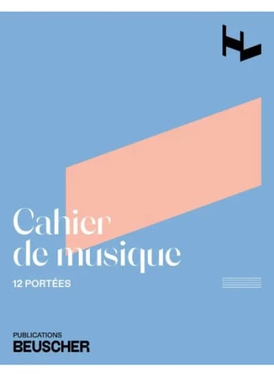 Henry Lemoine | Cahier de Musique 12 Portées | Petit Format