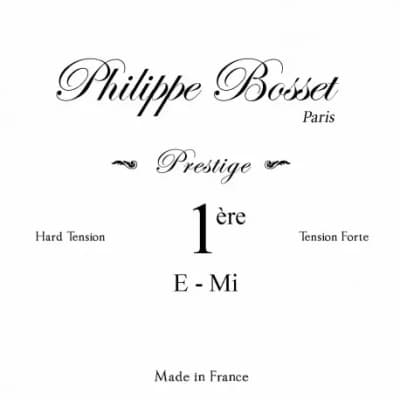 Philippe Bosset | Prestige Mi 1 | Tension Forte