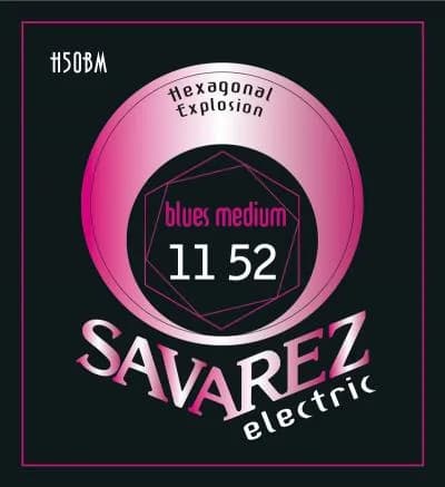 Savarez | H50BM Electric Hexagonal Explosion Blues Medium