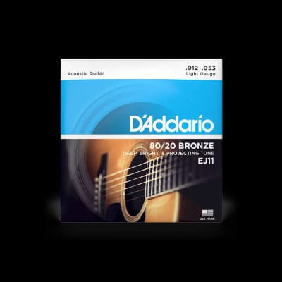 D'Addario | EJ11 | 80/20 Bronze Light 12-53