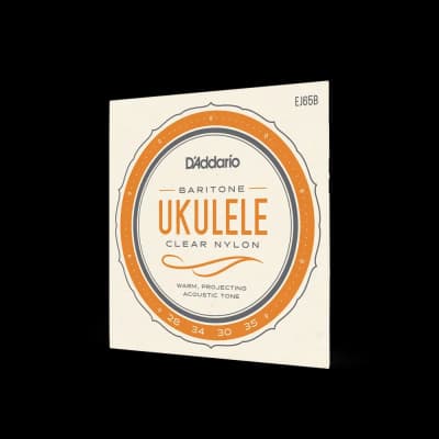 D'Addario | EJ65B Pro-Arté Custom Extruded Nylon | Cordes Ukulélé Baryton