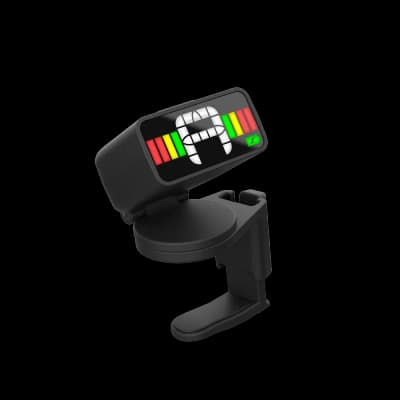 D'Addario | Micro Rechargeable Headstock Tuner | Noir