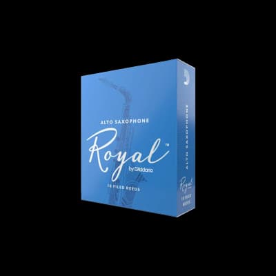 D'Addario | Rico Royal | Anches Saxophone Alto Force 3 (Boîte de 10)