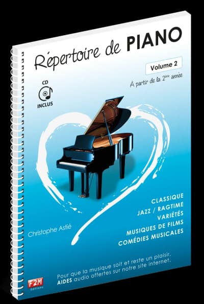 F2M Editions | Répertoire de Piano Vol. 2 + CD