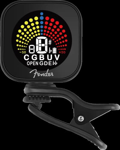 Fender | Flash 2.0 Rechargeable Tuner | Noir