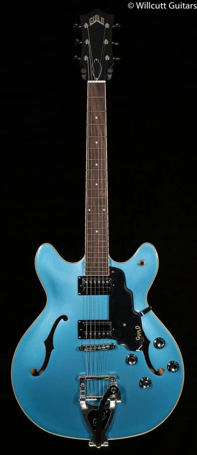 Guild | Starfire I DC avec Guild Vibrato Tailpiece | Pelham Blue
