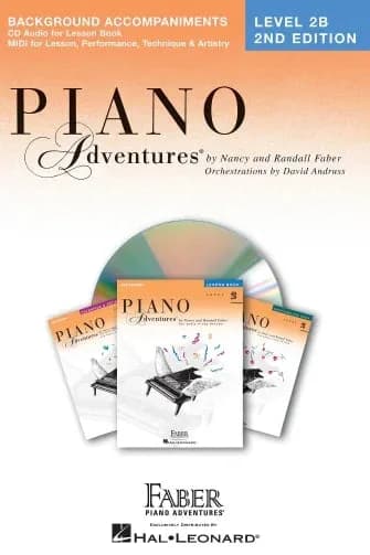 Hal Leonard | Piano Adventures Lesson Book Enhanced CD Level 2B | 2ème édition
