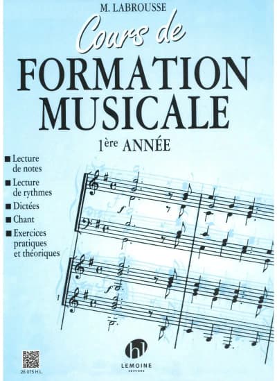 Labrousse | Cours de formation musicale | Vol.1