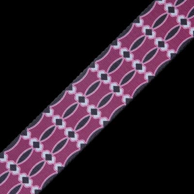 Levy's Leathers | M8TF-001 | Bordeaux (Motifs Thailandais)