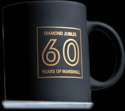 Marshall | Mug 60e Anniversaire | Noir
