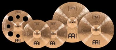 Meinl | HCS Bronze Expanded Cymbal Set | 14/16/18/20