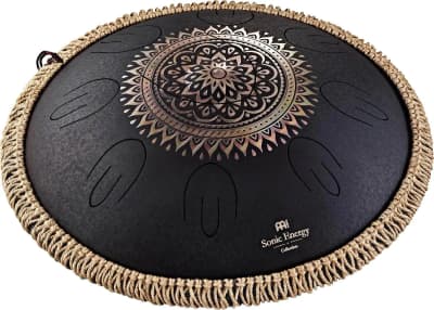 Meinl | Octave Steel Tongue Drum | Noir Gravé D Kurd