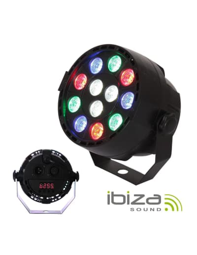 Ibiza | Projecteur PAR Sans Fil 12 x 1W RGBW