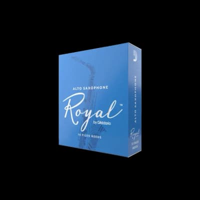 Rico Royal | Anches Saxophone Ténor | Force 3.5 Boîte de 10