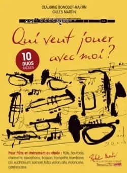Robert Martin | Bonodot-Martin Claudine - Qui Veut Jouer Avec Moi? - Duos Flûte & Autre Instrument