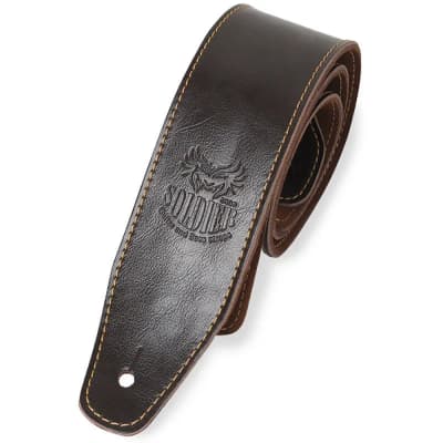 Soldier | GL01402 | Sangle cuir Chocolat