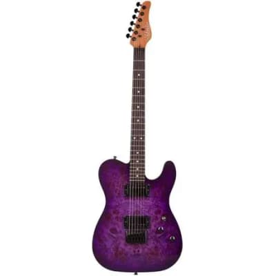Schecter | PT Standard | Purple Burst Burl