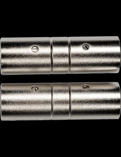 Yellow Cable | AD29 | Adaptateur XLR mâle / XLR mâle (lot de 2)