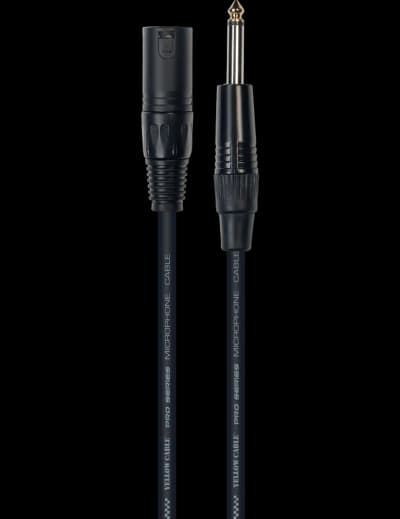 Yellow Cable | M01JX | Câble jack mono / XLR mâle 1 m