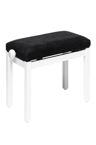 Stagg | White Bench Mat + Bk Veltop | Blanc Mat
