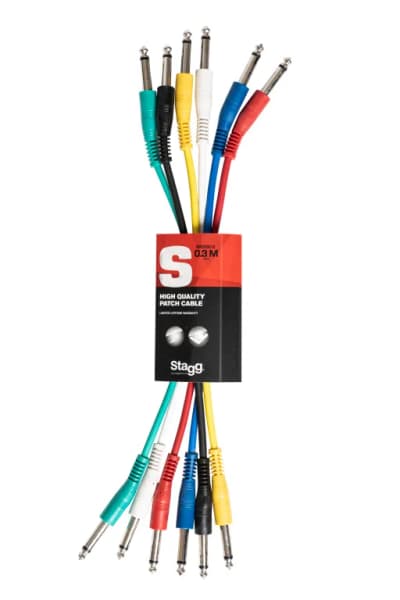 Stagg | SPC030 E | Multicolore (lot de 6)