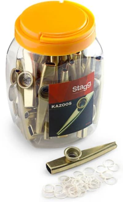 Stagg | Kazoo Metal-30 | Doré