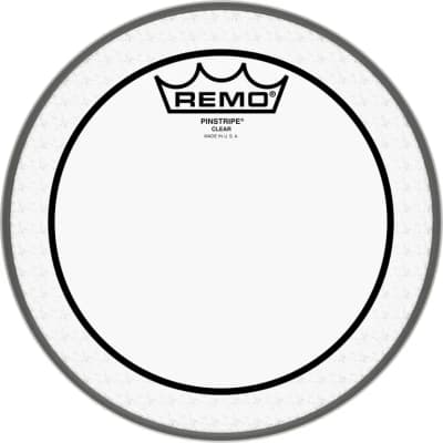 Remo | Pinstripe Clear | 8"